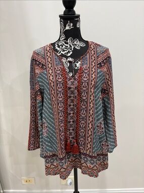 Tolani Silk Blouse size large